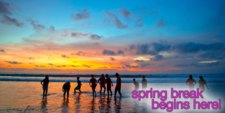 Spring Break Begins at High School Vacations!